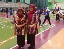 Gita Rama dan Shinta SMPN 1 Surabaya Jajal Arena Pertandingan