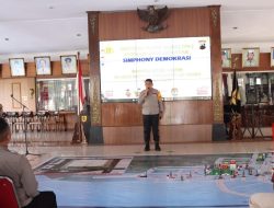 Polres Wonogiri Gelar TFG Jelang Konser Musik Sosialisasi Kepemiluan KPU Wonogiri