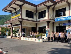 Wakapolres Wonogiri Tekankan Netralitas Anggota Polri saat Apel Pagi