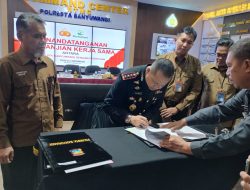 Komitmen Menjaga Kelestarian Hutan, Perhutani Banyuwangi Raya Bersama Polresta Lakukan MoU Perlindungan Hutan