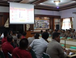 Siap Amankan Nataru, Polres Wonogiri Gelar Lat Pra Ops Lilin Candi 2023