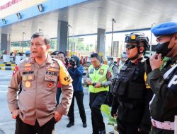 Amankan Mudik Nataru, Kapolda Jateng Cek Kesiapan Pos Terpadu Tol Kalikangkung