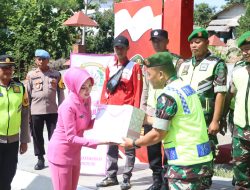 Kapolres Bersama Ketua Bhayangkari Wonogiri Tinjau Pos Pam Natal 2023 dan Tahun Baru 2024