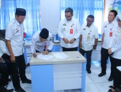 Sertijab dan Pisah Sambut Kepala Dinas Kominfo Lampung Utara