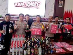 Polres Mojokerto Kota Gelar Konferensi Pers Ungkap Kasus Selama Tahun 2023, Kasus Kriminalitas Menurun