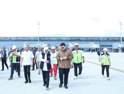 Gubernur Khofifah Tinjau Kesiapan Operasional Bandara Internasional Dhoho Kediri