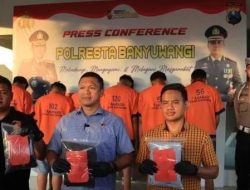 8 ABG Diduga Pelaku Pengeroyokan di Taman Sritanjung Diringkus Polisi