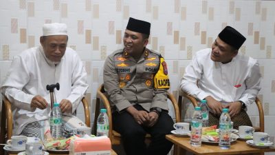 Kapolresta Sidoarjo Silaturahmi Tokoh Ulama, Siap Wujudkan Kondusifitas Kamtibmas