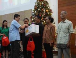 Pj Bupati Bersama Forkopimda Kunjungi Sejumlah Gereja, Jelang Misa Malam Natal 2023