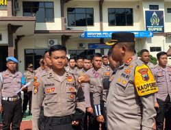 Polres Wonogiri Gelar Gaktiplin Personil Ops Mantab Brata 2024 Dan Ops Lilin 2023