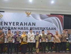 Pemkab Sidoarjo Serahkan LHP Kinerja dan PDTT Semester II Tahun 2023 ke BPK