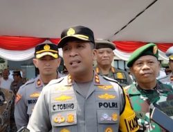 Kapolresta Sidoarjo Pimpin Apel Gelar Pasukan Operasi Lilin Semeru 2023, Siap Amankan Natal dan Tahun Baru