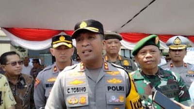 Kapolresta Sidoarjo Pimpin Apel Gelar Pasukan Operasi Lilin Semeru 2023, Siap Amankan Natal dan Tahun Baru