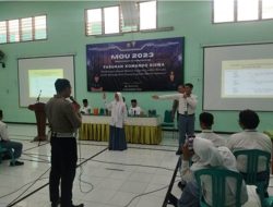 Police Goes to School di SMAN 7 Kota Kediri, Satlantas Polres Kediri Kota Sampaikan Materi Safety Riding