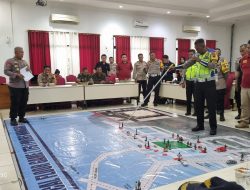 Polres Wonogiri Gelar Simulasi Pengamanan Malam Pergantian Tahun Baru