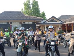 Sinergitas Bersama Forkopimda, Kapolres Wonogiri Tinjau Pengamanan Natal