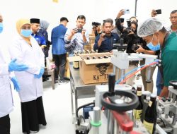 Gubernur Khofifah Resmikan Pabrik Kapiten Nusantara Ponpes An Nur II Al Murtadlo