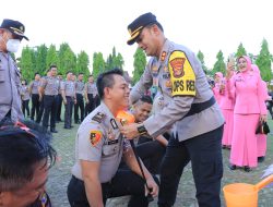 64 Personel Polres Lampura Naik Pangkat, Ini Penjelasan Kapolres AKBP Teddy Rachesna