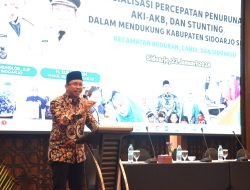 Bupati Libatkan Elemen Masyarakat dan Kader Kesehatan Dalam Mensukseskan Pembangunan Sidoarjo