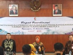 Tahun 2025 yang Berkualitas, Tema Rakor Perencanaan Anggaran Oleh Bappeda Bojonegoro
