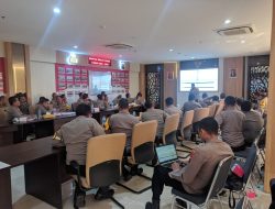Kabag Ops Polres Wonogiri Hadiri Rapat Koordinasi Persiapan Masa Tenang, Pungut dan Hitung Pemilu 2024