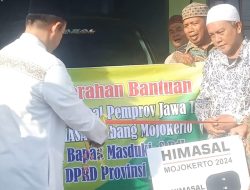 Anggota F- PKB DPRD Jatim Masduki Serahkan Mobil Operasional untuk HIMASAL Cabang Mojokerto