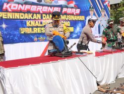 Wujudkan Jateng Zero Knalpot Brong, Polres Wonogiri Gelar Apel Tertib Berlalu Lintas “Jateng Zero Knalpot Brong”