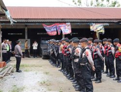 Polres Wonogiri Amankan Jalannya Kampanye Terbatas Cawapres Gibran Rakabuming Raka
