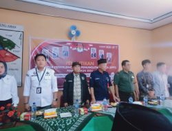 Pelantikan 252 KPPS Kelurahan Tanjung Aman Lampung Utara
