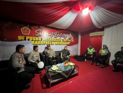Dibuka 24 Jam, Kodim 0728/Wonogiri dan Polres Wonogiri Dirikan Posko Netralitas TNI-Polri