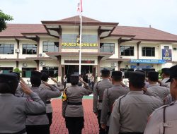 Polres Wonogiri Gelar Upacara Bendera Hari Kesadaran Nasional