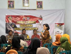 Gelar Jumat Curhat, Polres Wonogiri Sosialisasikan Larangan Penggunaan Knalpot