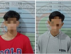 Jadi Kurir Narkotika, Dua Pelajar Diamankan Satres Narkoba Polres Lampura
