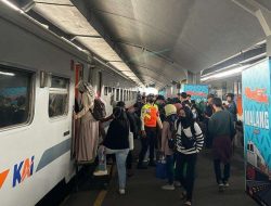 Jalur Kereta Api Tujuan Bandung Sudah Bisa Dilewati