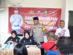 Kapolresta Sidoarjo Ajak Jamaat Gereja Turut Jaga Kerukunan Jelang Pemilu 2024