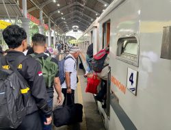 Keberangkatan KA di Daop 8 Surabaya Selama Nataru 2023/24 Capai 100 Persen