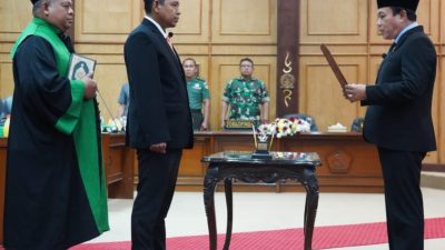 Ketua DPRD Sidoarjo Melantik Anang Ma’ruf Sebagai PAW Anggota DPRD Sidoarjo