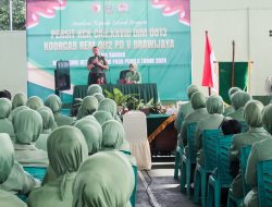 Kodim Bojonegoro Sosialisasikan Netralitas TNI Pada Pemilu 2024 kepada Persit Kartika Chandra Kirana