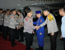 Kunjungan Kerja, Kapolri Tiba di Kota Balikpapan