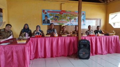 Pemdes Negeri Ratu Kecamatan Sungkai Utara Gelar Musdesus, Tetapkan Jumlah KPM BLT – DD TA 2024
