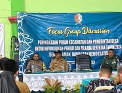 Pemkab Bojonegoro Gelar FGD, Tingkatkan Peran Kecamatan dan Desa Sukseskan Pemilu