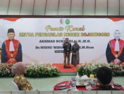 Pj Bupati Adriyanto Hadiri Pamit Kenal Ketua PN Bojonegoro, Bersama Perkuat Sistem Pemerintahan