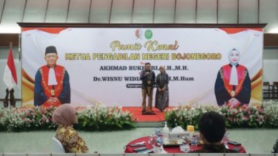 Pj Bupati Adriyanto Hadiri Pamit Kenal Ketua PN Bojonegoro, Bersama Perkuat Sistem Pemerintahan