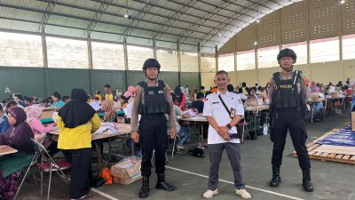 Polres Wonogiri Amankan Proses Sortir Pelipatan Surat Suara Pemilu 2024
