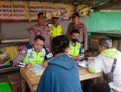 Polres Wonogiri ‘Bersih-bersih’ Knalpot Brong Dari Jalanan