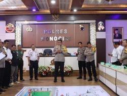 Polres Wonogiri Gelar Rakor dan TFG Jelang Pengamanan Kegiatan Konser Indonesia Maju