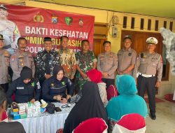 Polresta Sidoarjo Gelar Minggu Kasih di Rumah Ibadah Desa Kemuning