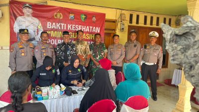 Polresta Sidoarjo Gelar Minggu Kasih di Rumah Ibadah Desa Kemuning