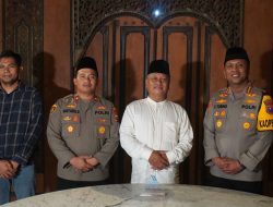 Silaturahmi ke Ponpes Junwangi, Kapolresta Sidoarjo Diajak Poscast Santri