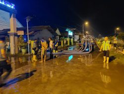 Sinergitas Atasi Luapan Air di Desa Kedungbanteng Akibat Hujan Deras